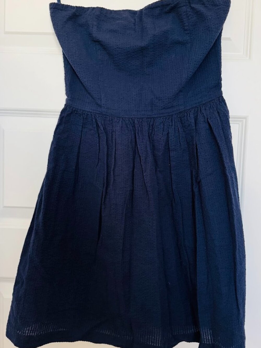 Gap Strapless Navy Blue Dress
